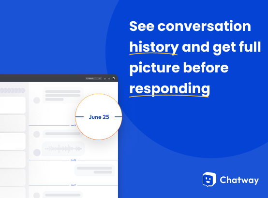 Get the full context of a conversation before responding to a chat
