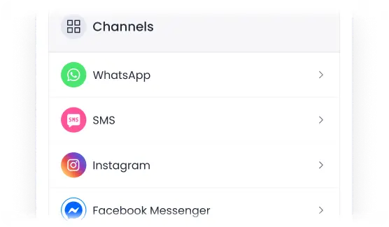 Buttons for Social Chat Channels