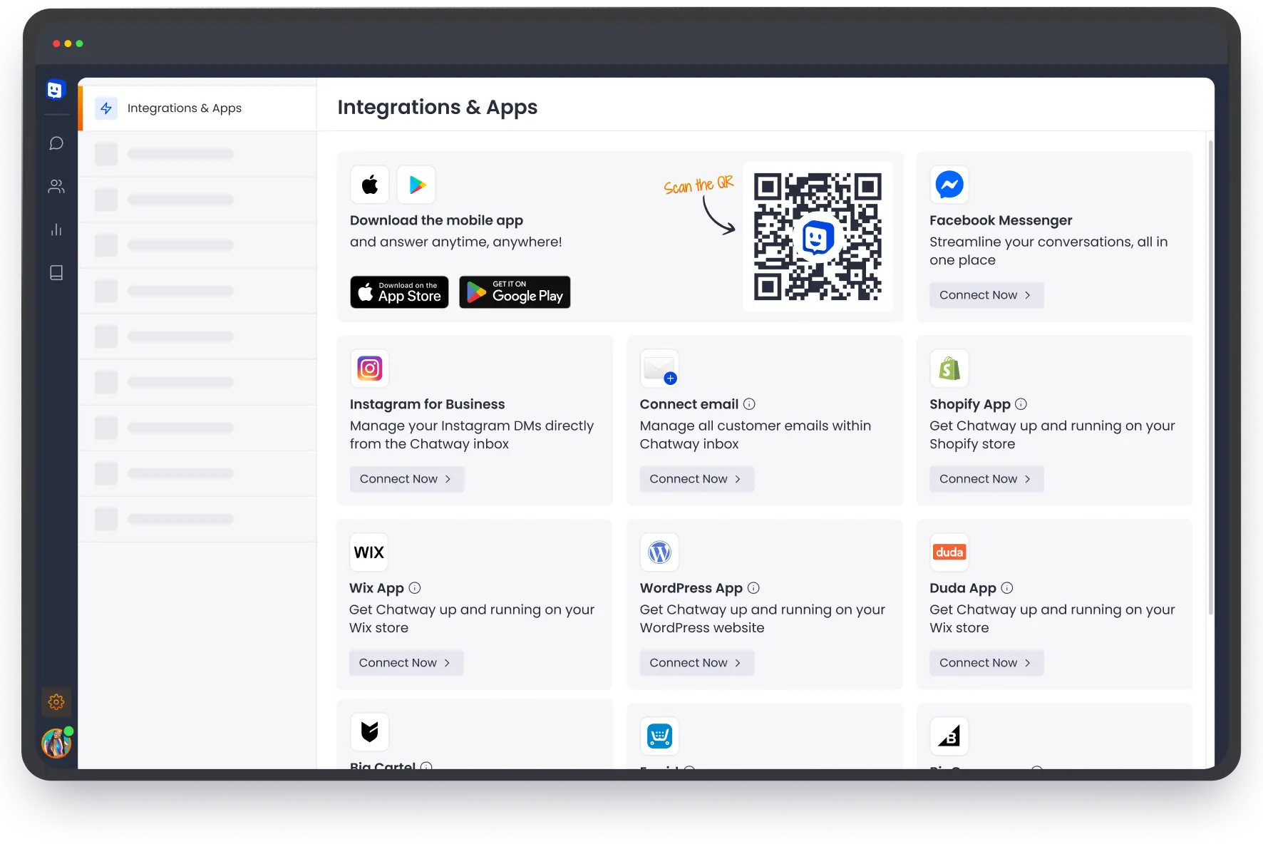 Integrations preview