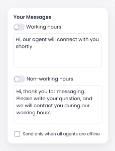 Working hour automation