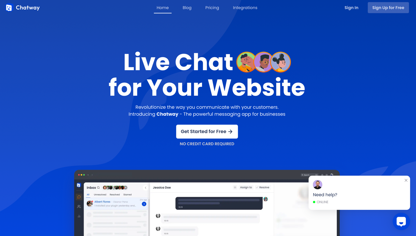Chatway live chat