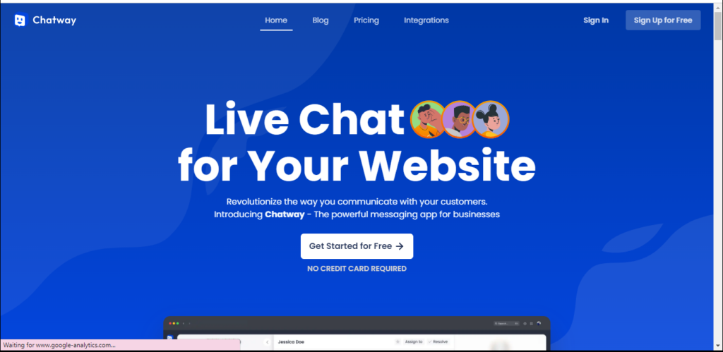 Live chat software Chatway
