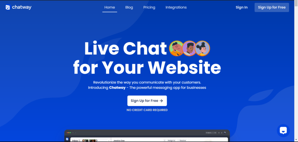 Chatway live chat software
