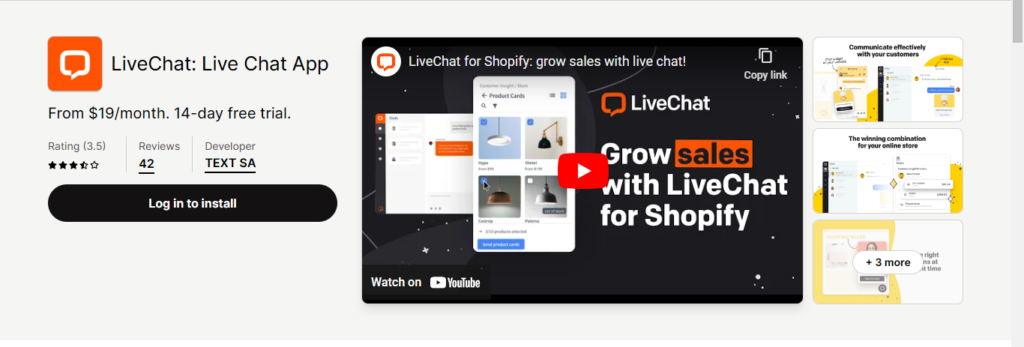 LiveChat live chat app