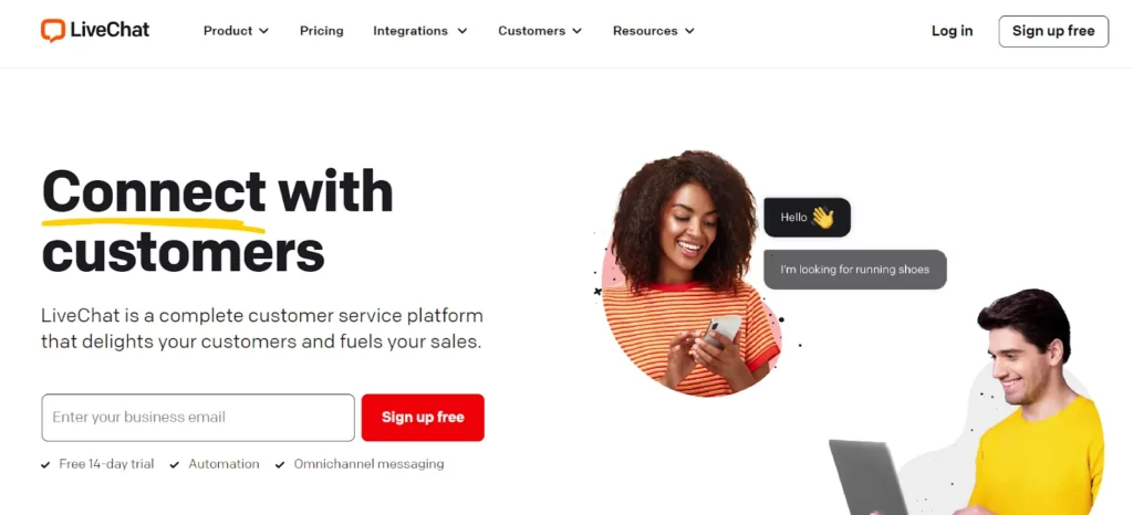 LiveChat app