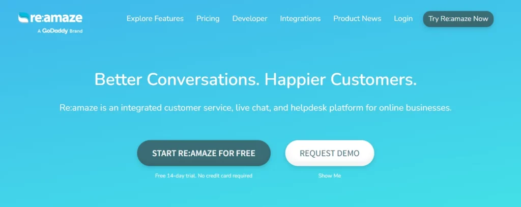 Re:amaze live chat support