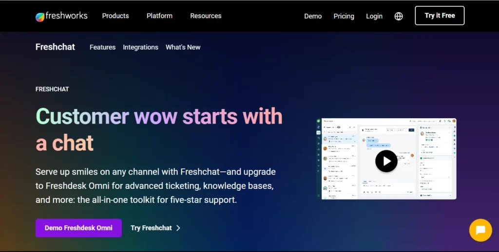 Zowie Alternatives Freshchat